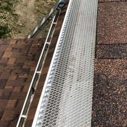 gutter screen installation Fishers Island ny